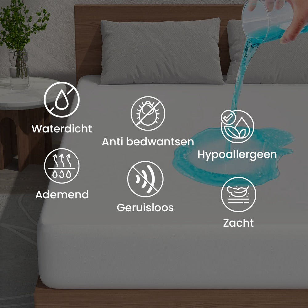 Matrasbeschermer Badstof